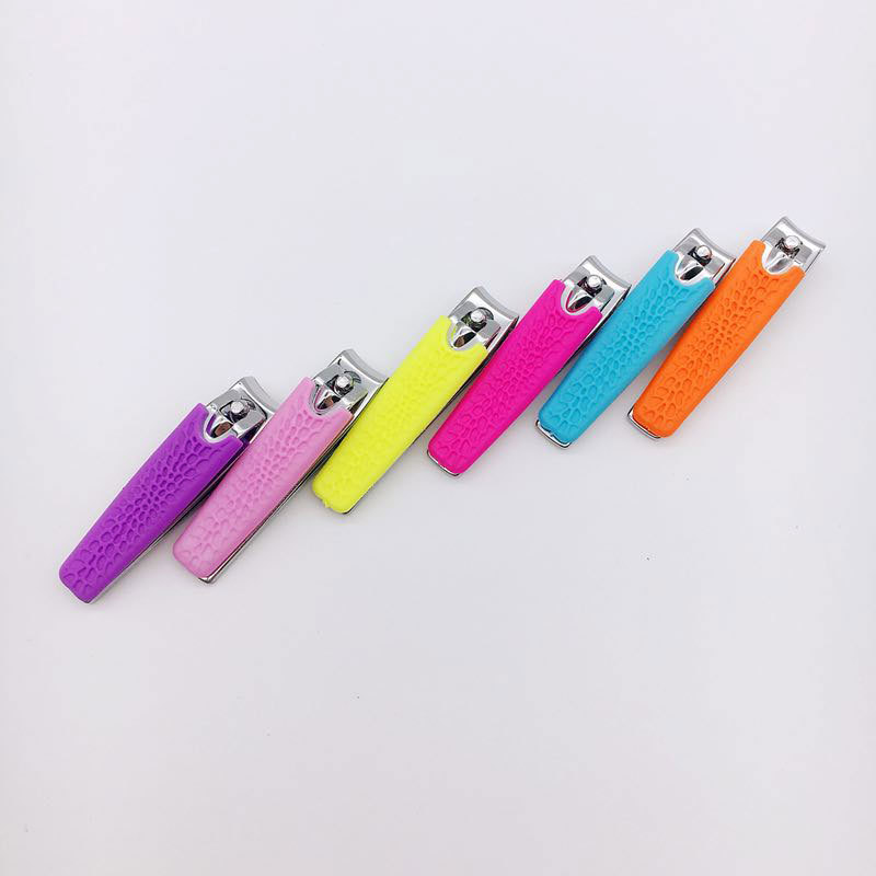 Manufacturer Manicure Implement Silicone Nail Clippers Large Nail Clippers Silicone Case Manicure Scissors Ferrule Nail Clippers Wholesale