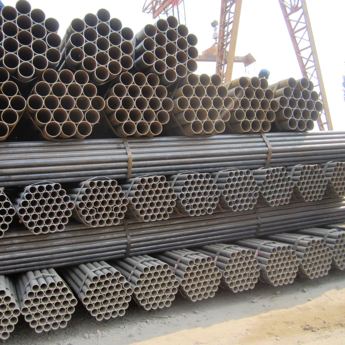 脚手架子管建筑工地架子管4825唐山架子管厂家量大优惠