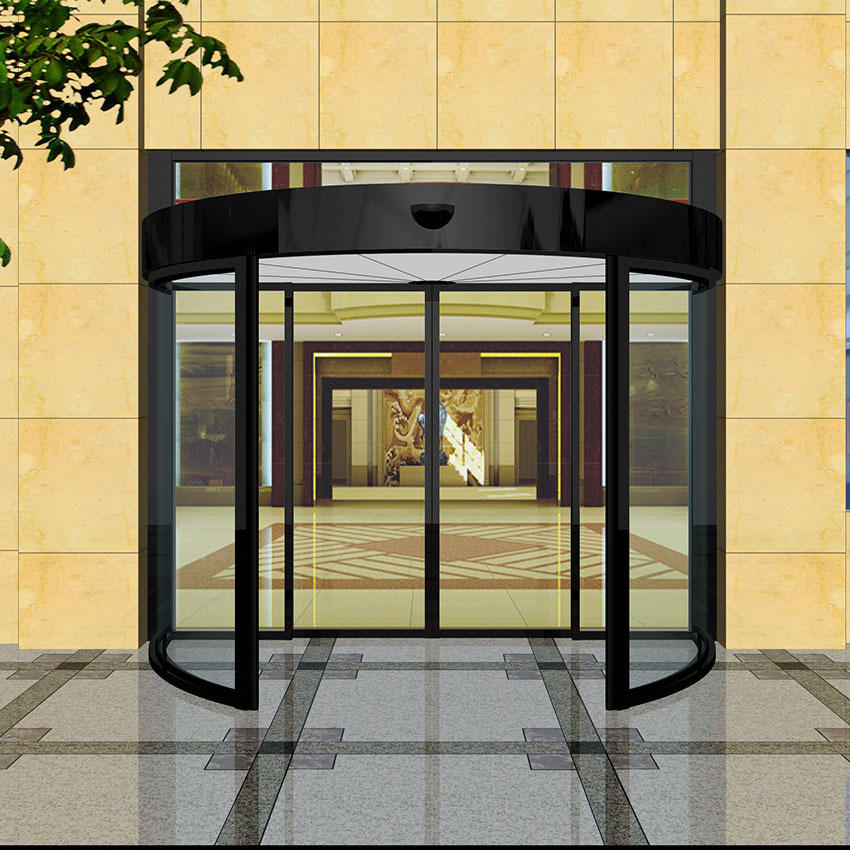 雷博胜厂家生产 供应酒店会所宾馆 支持定制 弧形自动感应门