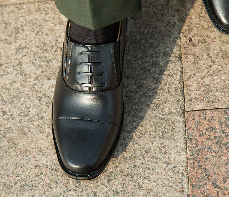 07军官皮鞋和士官皮鞋图片