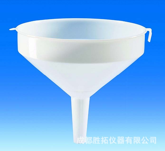 实验室用大型hdpe漏斗1843cm塑料漏斗可121灭菌pp漏斗