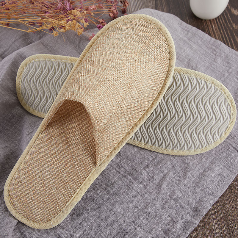 酒店民宿客栈一次性拖鞋麻布slipper一次性洗漱用品套装批发-阿里巴巴