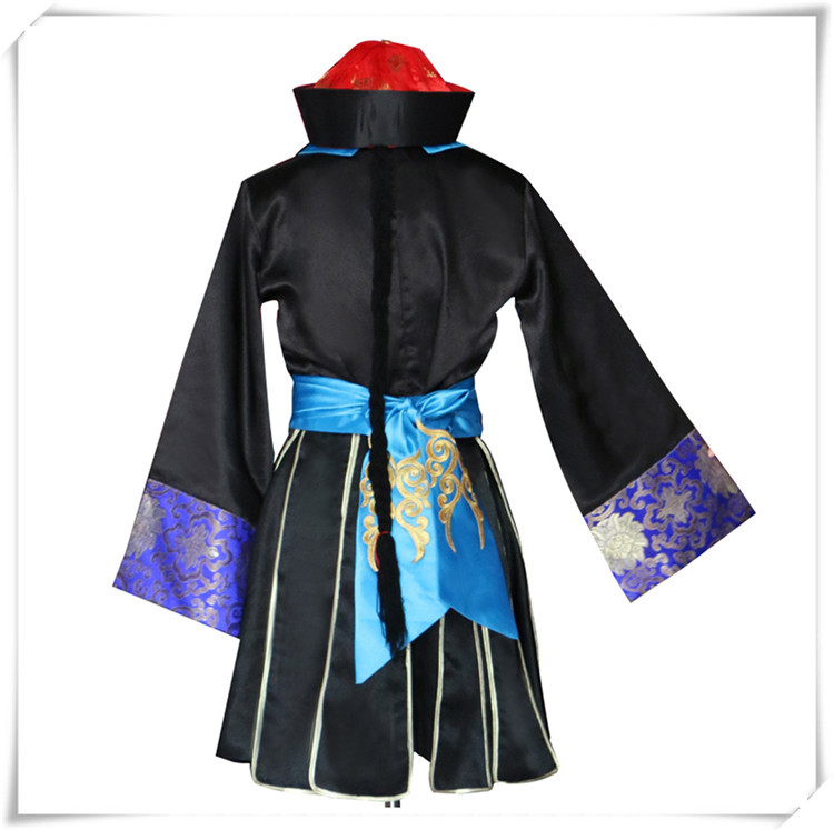 古装女僵尸服万圣节化装舞会演出鬼服清朝恐怖古代满族主播服装