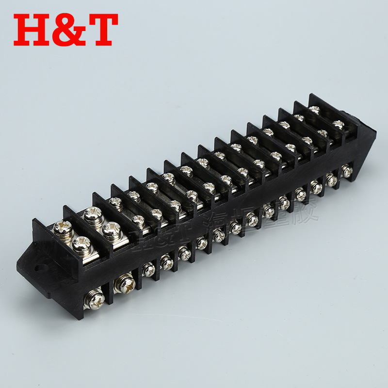 海坦软线式固定端子排小母线线座 小母线端子cm2-15接线架母线架