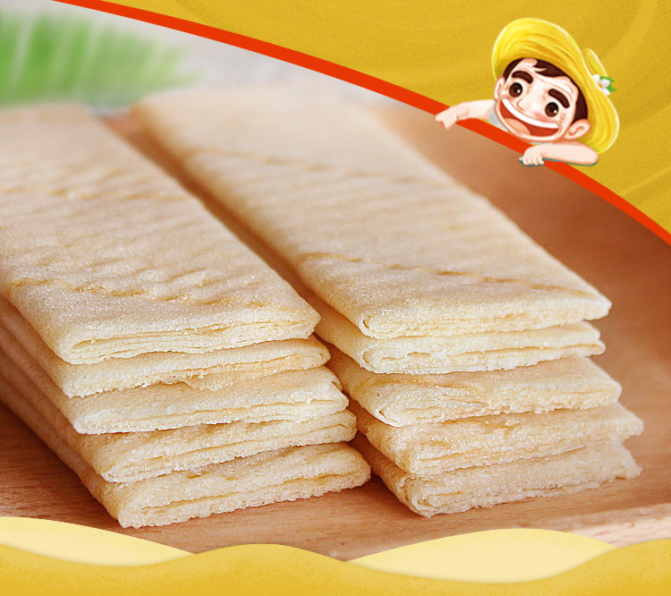 海南手信特产 椰子味饼干 南国食品椰香薄饼甜味80gx3包邮