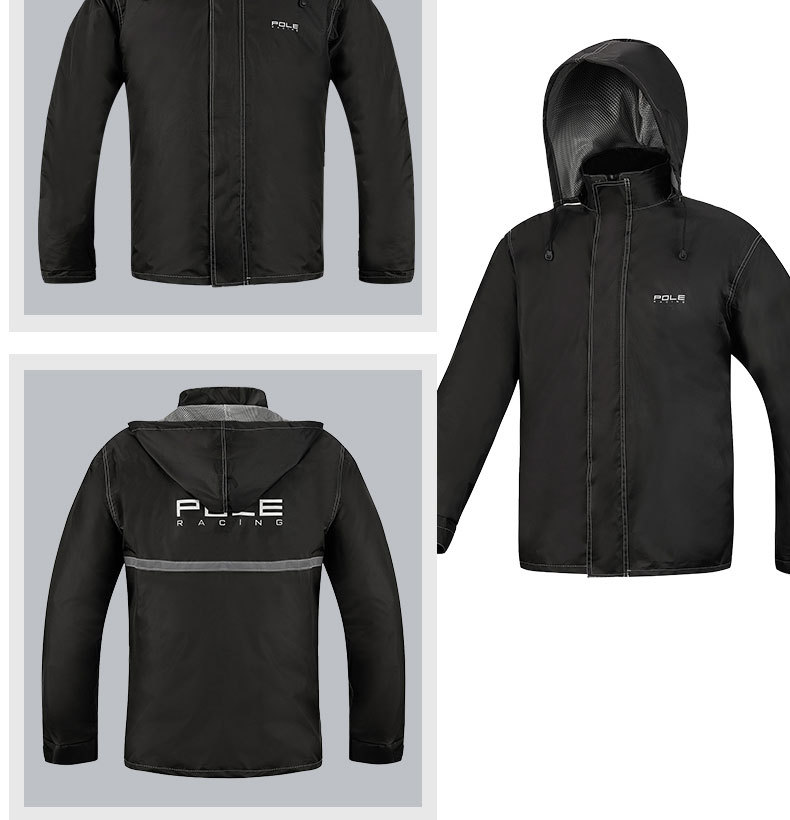 pole雨衣男女骑行套装电瓶电动摩托车双层全身钓鱼徒步外卖防暴雨