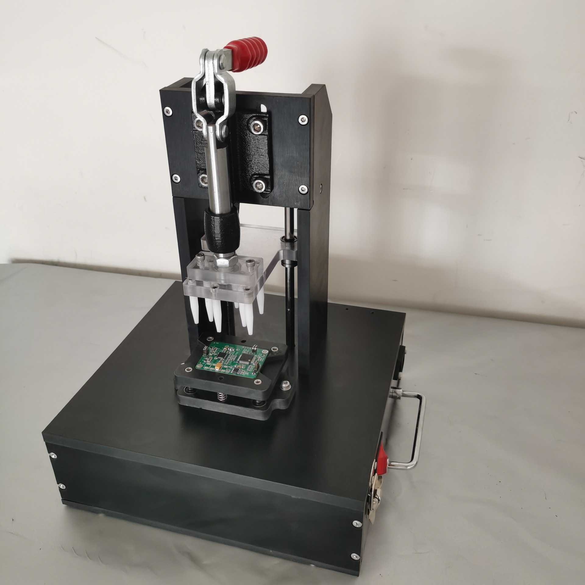 厂家直供 电子专用测试治具 手动pcb板测试架 组装加工工装夹具