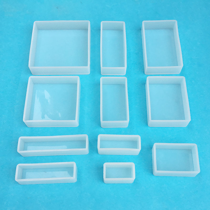 diy水晶滴胶长方体标本模具高镜面正方体方形硅胶模具手工摆件