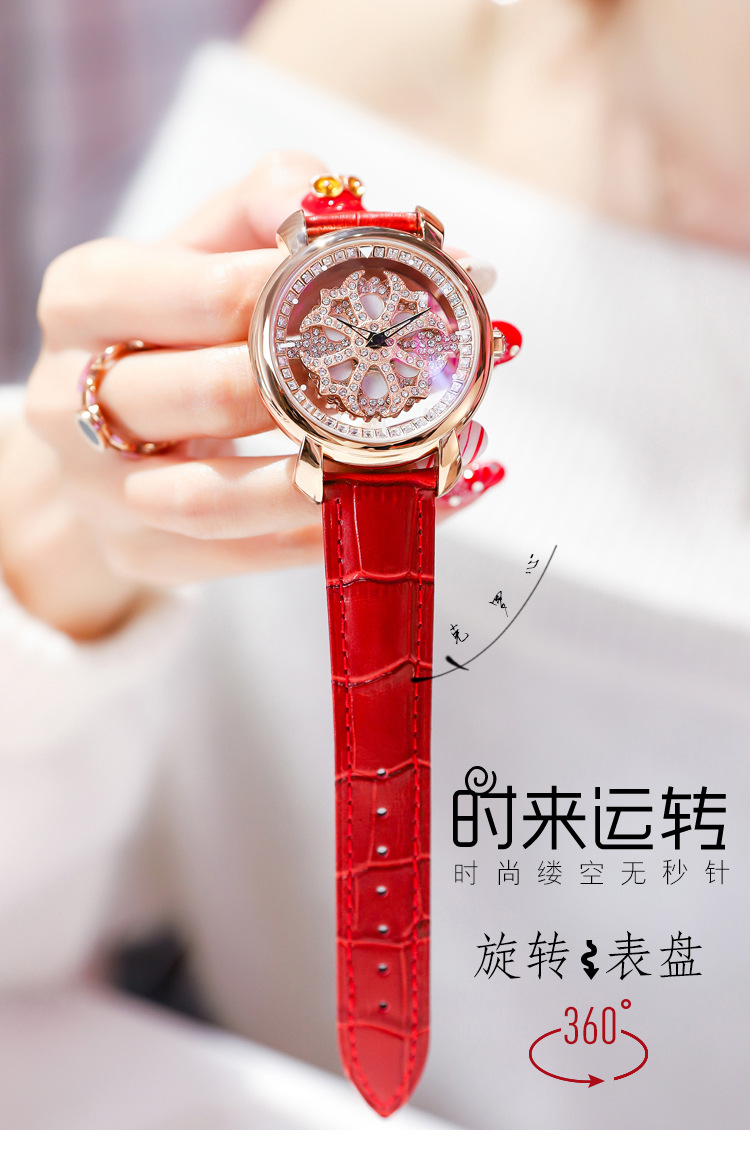 58g mirror material:hardlex watchband material:leather strap