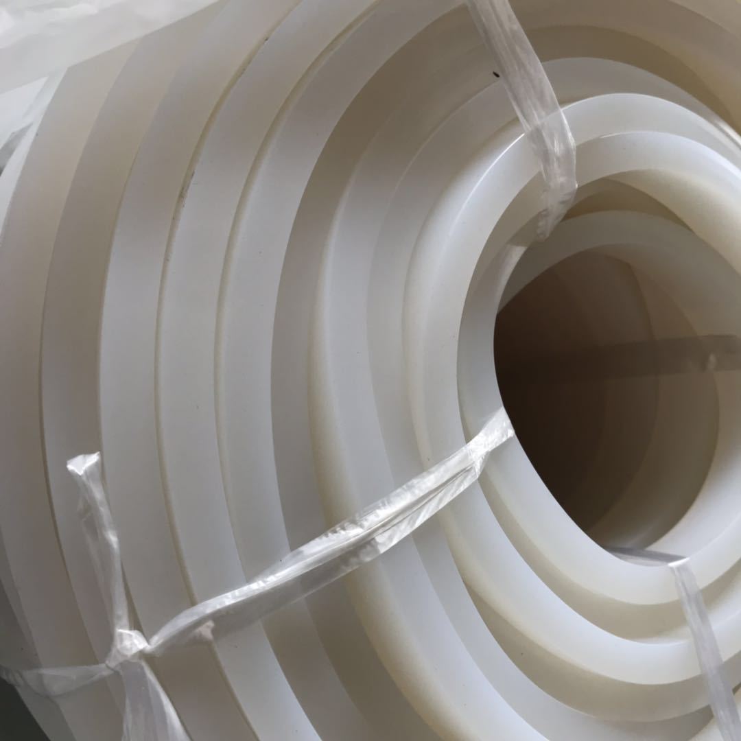 硅胶扁条 硅胶方条 矩形实心密封条防水硅胶条12*2/12*3/12*4 mm