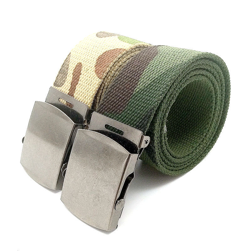 中小学生军训用皮带男童女生迷彩服腰带儿童小孩子迷彩军装裤腰带