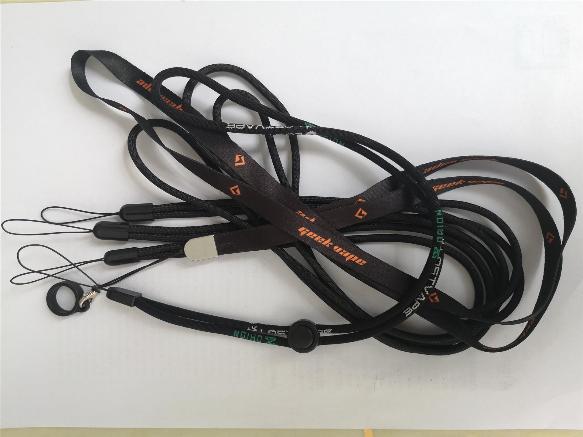 电子烟挂绳挂脖专业定制ego电子烟吊绳手机挂绳