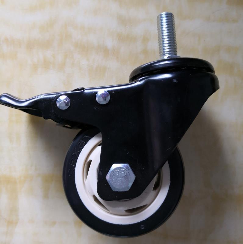 5寸3寸万向金钻轮 4寸5寸脚轮 万向带刹车