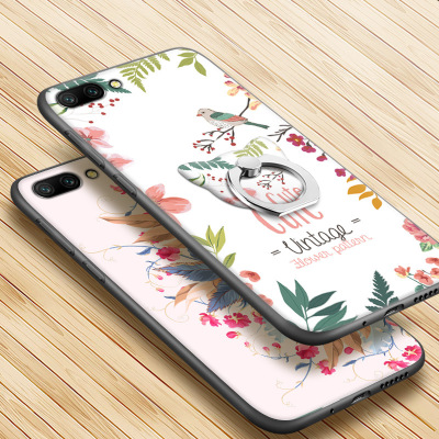 oppoa1手机壳 一件代发时尚a3配套指环挂绳硅胶a5手机保护套批发