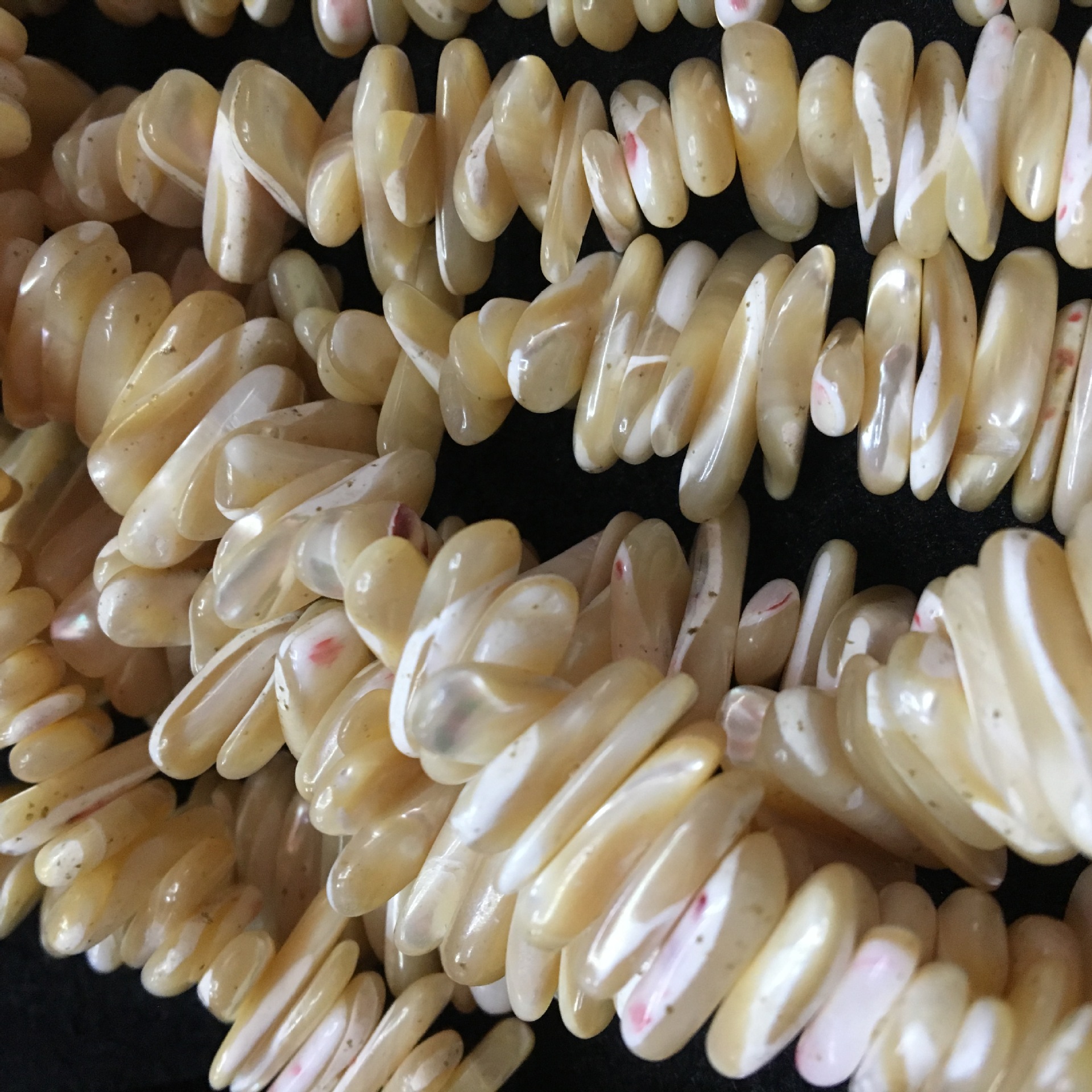 厂家直销贝壳珠散珠马蹄螺贝圆珠现货 天然珠椭圆现货条珠