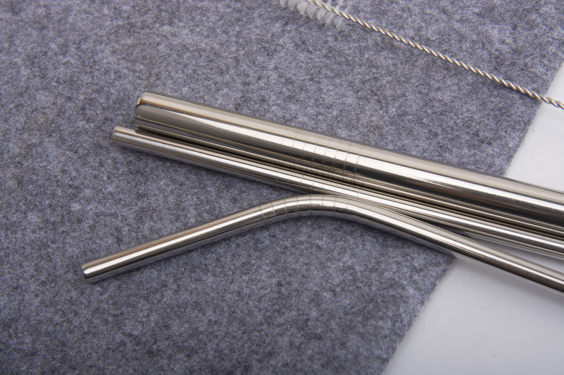 创意不锈钢吸管套装 彩色金属吸管 定制咖啡饮料奶茶 可定制logo