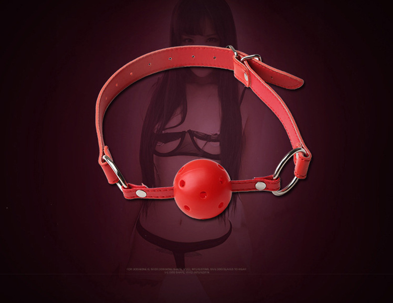 口塞深喉sm刑具女用口球堵嘴球成人情趣调教性工具激调情成人用品