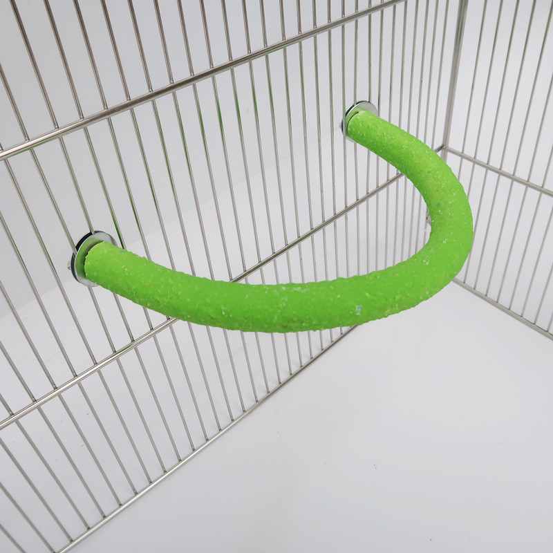 鸟磨爪棒鹦鹉站杆鸟用品鸟笼u形站棒磨牙棒鸟磨爪棒站杠鸟磨砂棒