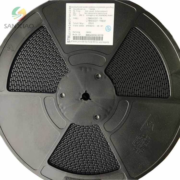 l78m05cdt-tr 78m05 封装to-252 全新原装st 三端稳压ic 5v贴片
