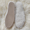 19 new pattern pigskin wool Insole Fur integrated keep warm Sweat Deodorant winter men and women children currency Cotton insole