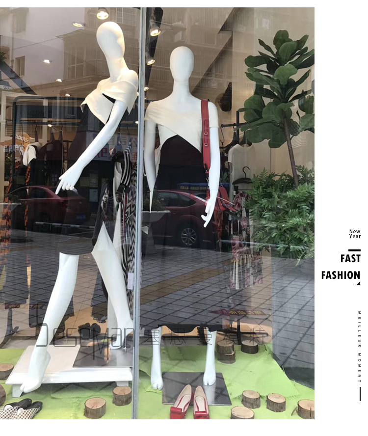 品牌服装模特道具女全身婚纱橱窗展示架假人模型拍摄立体剪裁人台