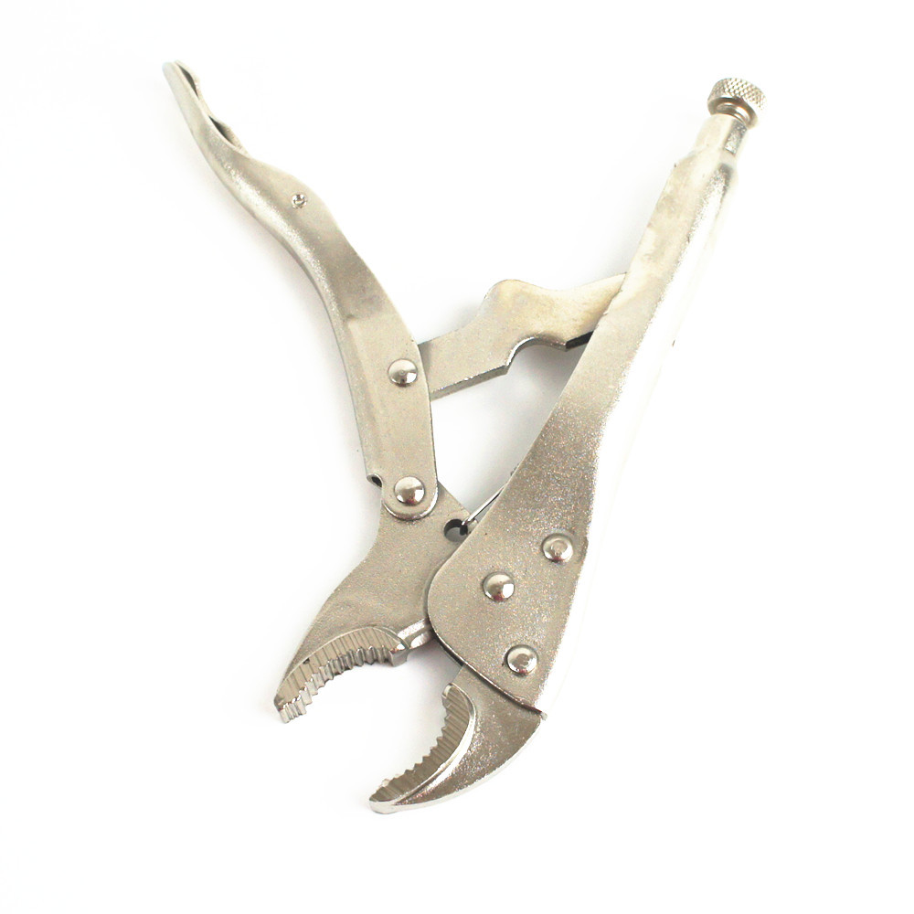 焊接工具大力钳扁嘴钳烧焊钳 圆口c型 木工手动工具挤压式夹钳