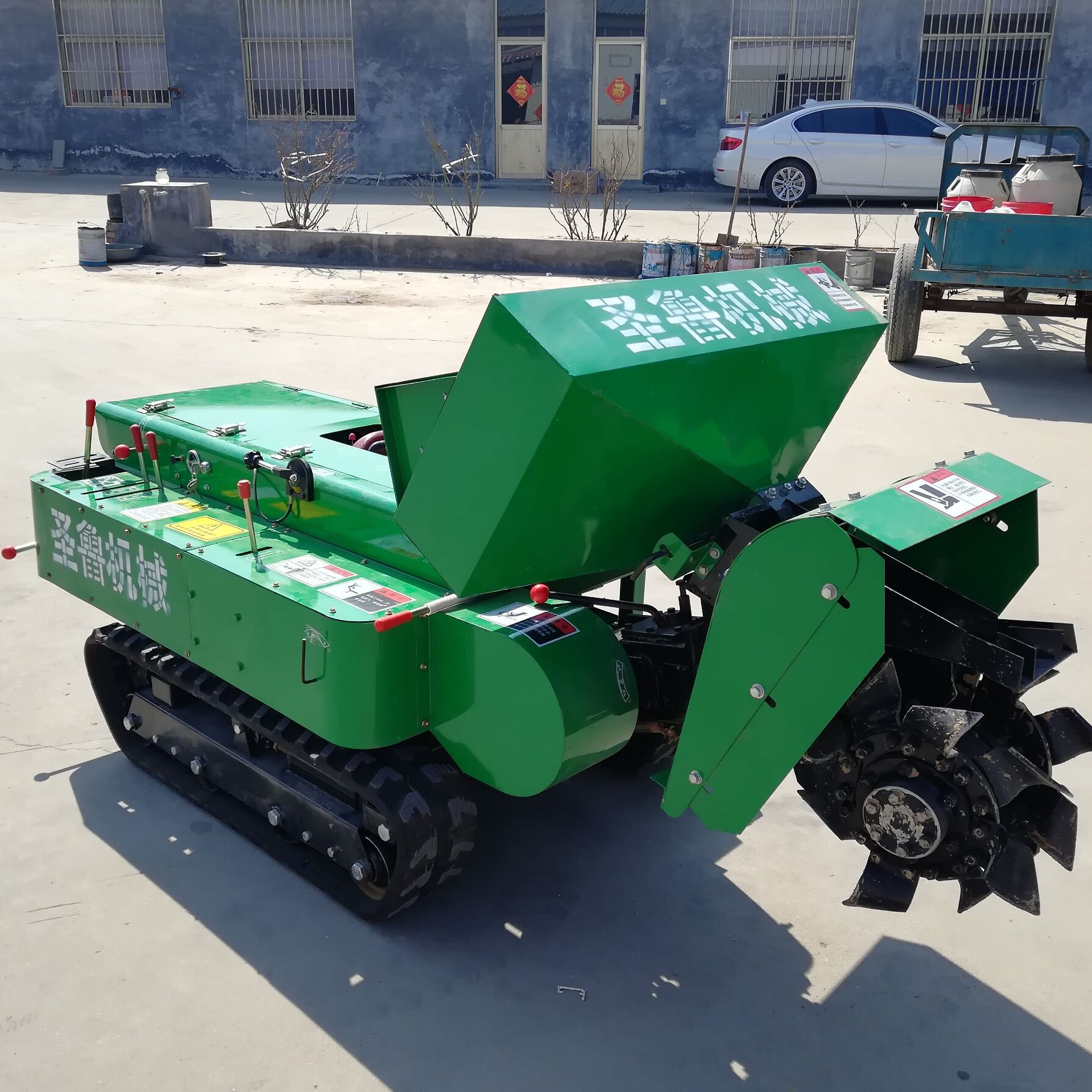 大棚果园开沟机 果园专用开沟机 厂家直销开沟回填机