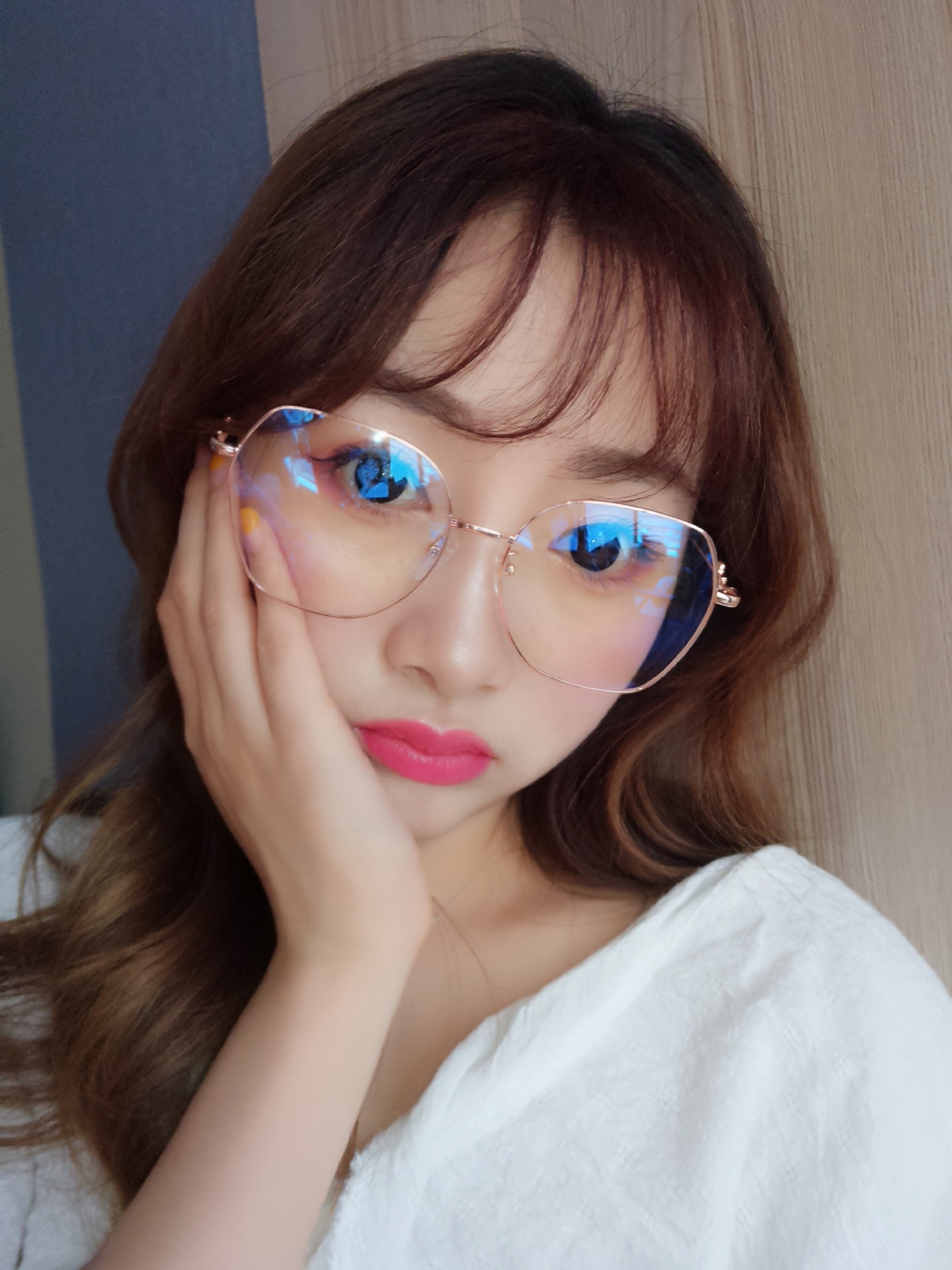 奥斯曼61173029平光镜小天鹅眼镜女百搭脸型时尚可配近视眼镜框架