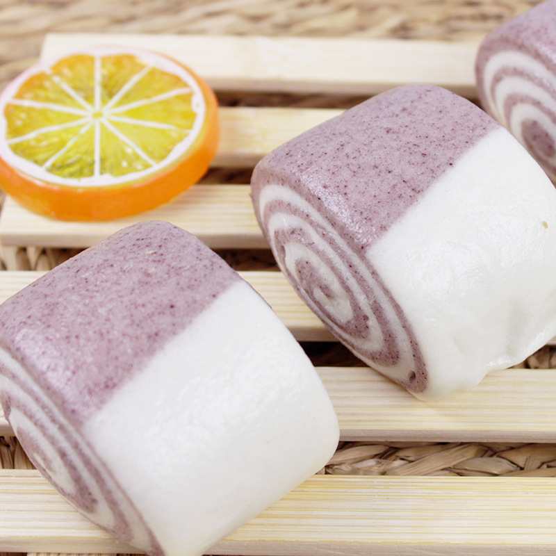 安井黑米馒头 450g*18个*12包 营养早餐馒头 早点 酒店