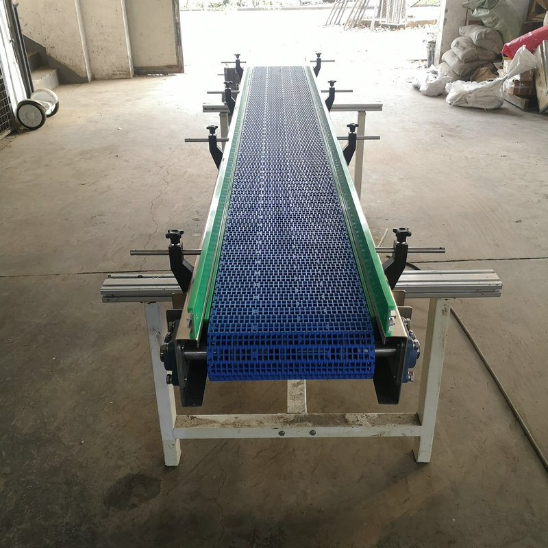 厂家生产食品网带输送机 塑料模块转弯网带输送机 耐高温输送线