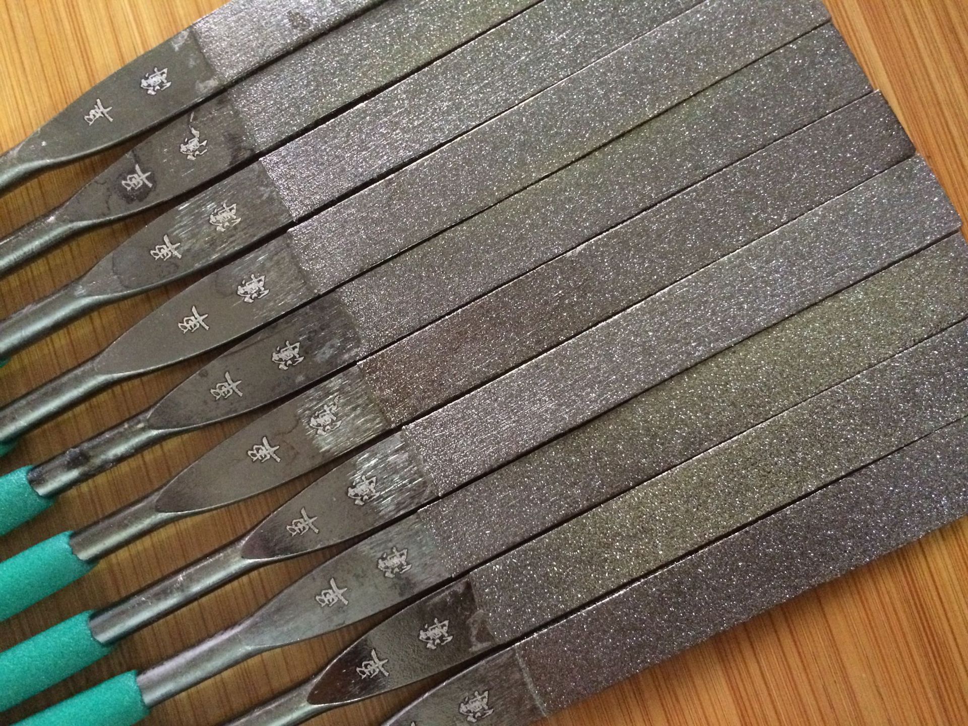 战神鹰牌金刚石锉刀 超薄金刚石锉刀 什锦锉刀 单面 双面薄型锉刀