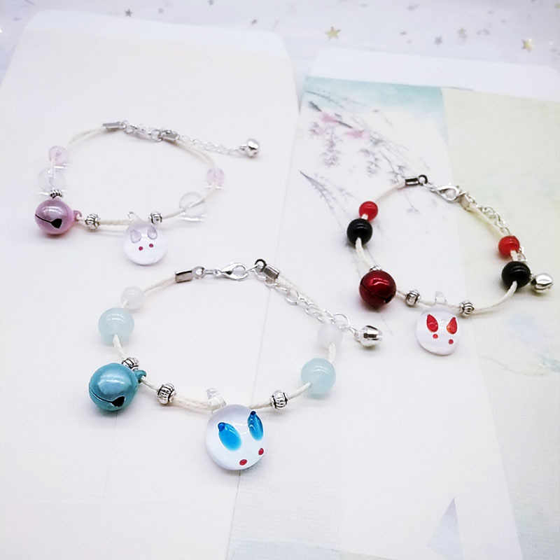 陈情令魏无羡蓝忘机忘羡兔子情侣手链手环手饰品厂家