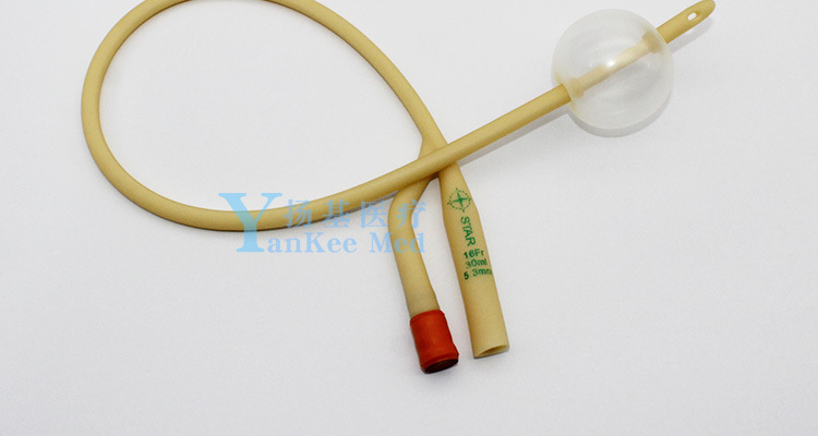 事达一次性使用无菌导尿管 医院用乳胶硅处理双腔气囊