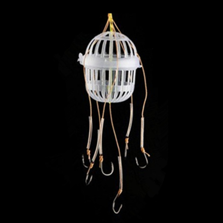 厂家直销水怪鲢鳙饵笼钓笼 钓鱼水怪笼爆炸钩渔具批发