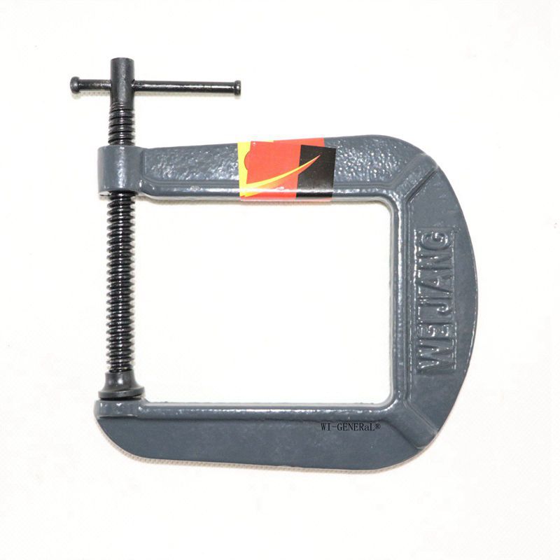 威将铸钢深喉c型夹g字夹钳c字夹木工固定u型夹卡兰夹具修理3寸4寸