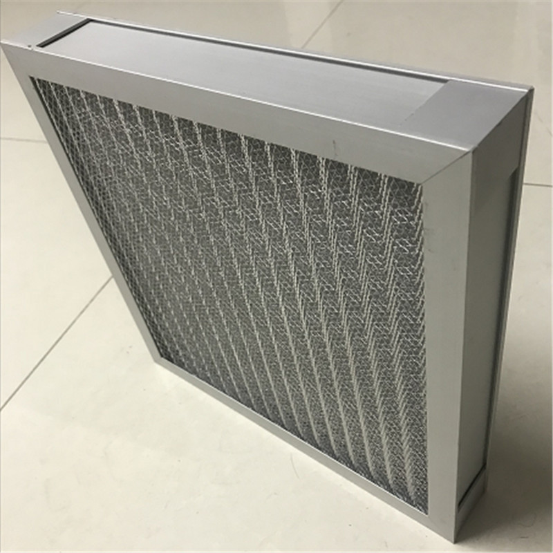 全金属过滤网波纹折叠过滤器油雾过滤器除油网初效金属滤网