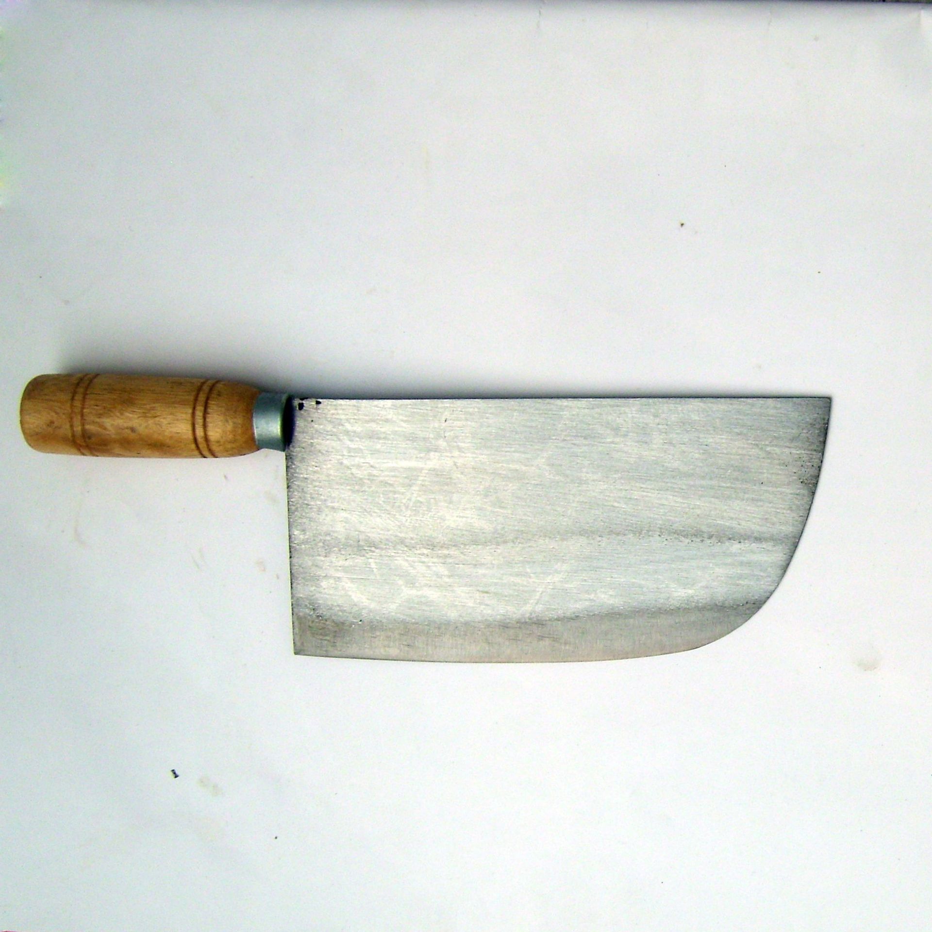 刘桥牌圆柄锻打3号圆头菜刀