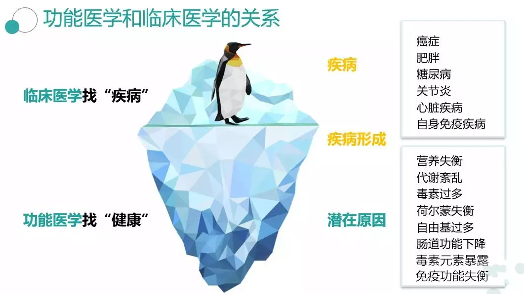 功能医学和临床医学相结合是维护健康的必由之路