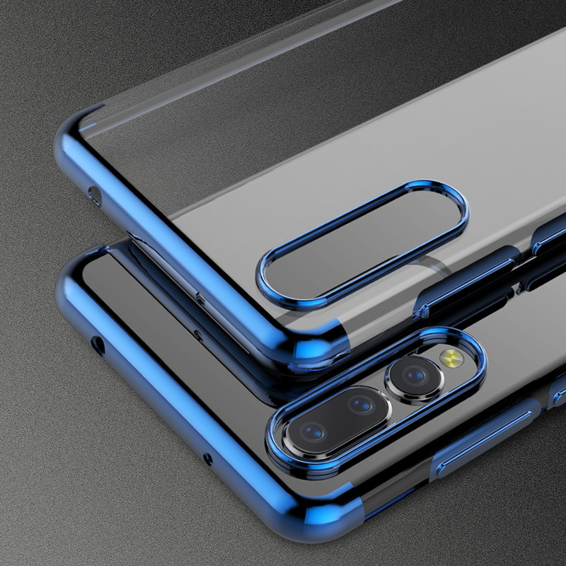 p30手机壳p30plus三段式电镀tpup20原装壳tpu全包p30lite电镀tpu