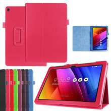 适用华硕Zenpad 10 Z300C保护套 Z301荔枝纹两折支架平板电脑皮套