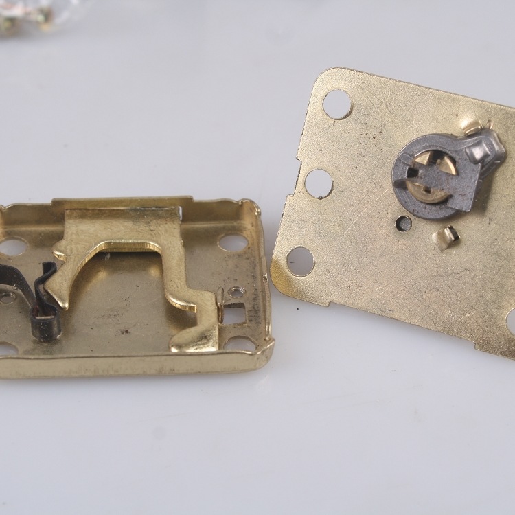 梅花牌铜锁芯锁抽屉锁mh700文件柜锁暗锁办公家具锁头16mm