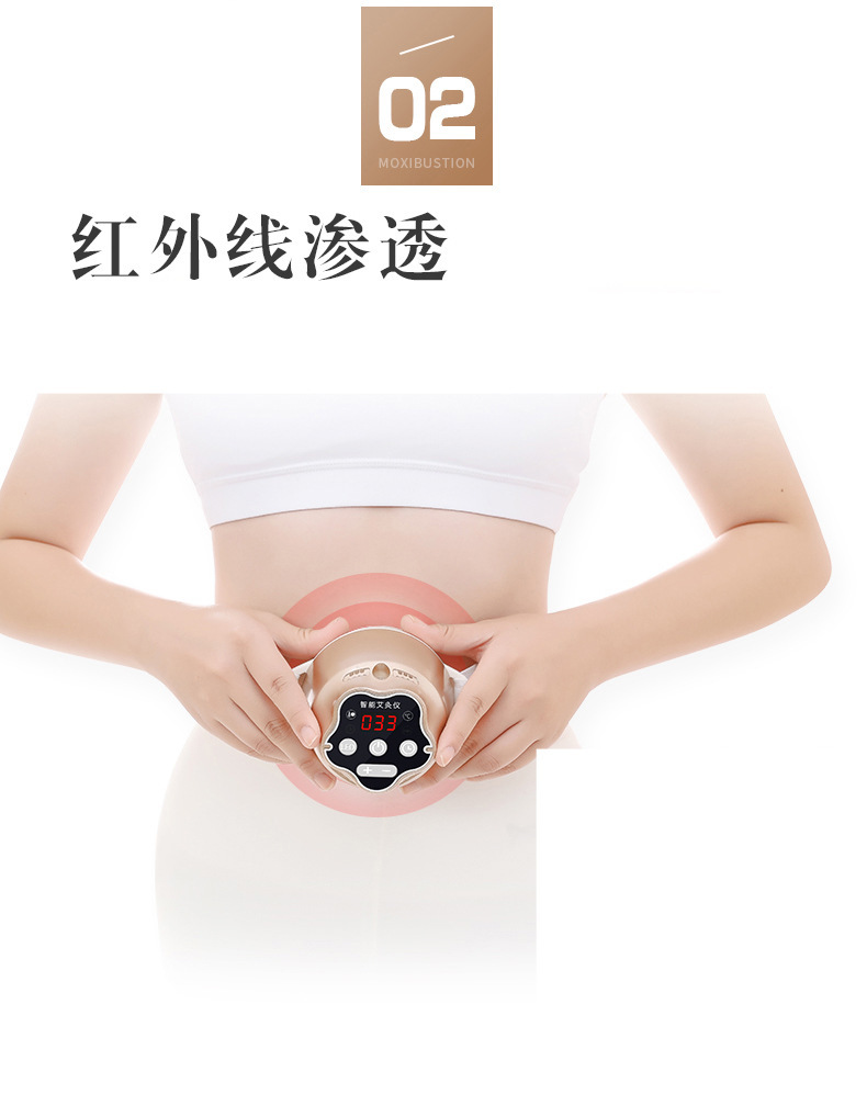 艾灸仪家用无烟暖宫宝随身温灸仪器智能控温宫寒保健艾灸美容院用