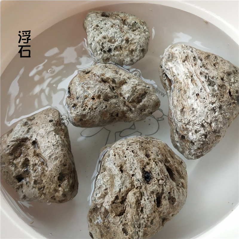 水族馆造景用大块白浮石15-25cm 微景观火山岩颗粒 园艺隔水轻石