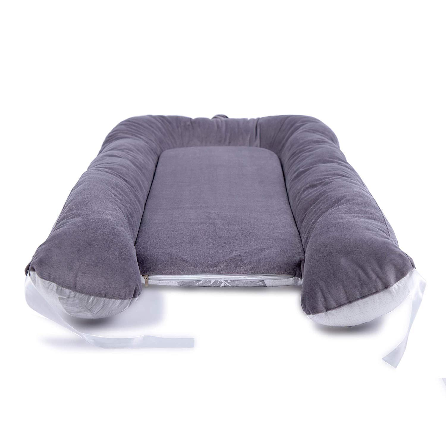 全拆卸双面可用婴儿床中床 便携式可拆洗子宫仿生床baby nest bed