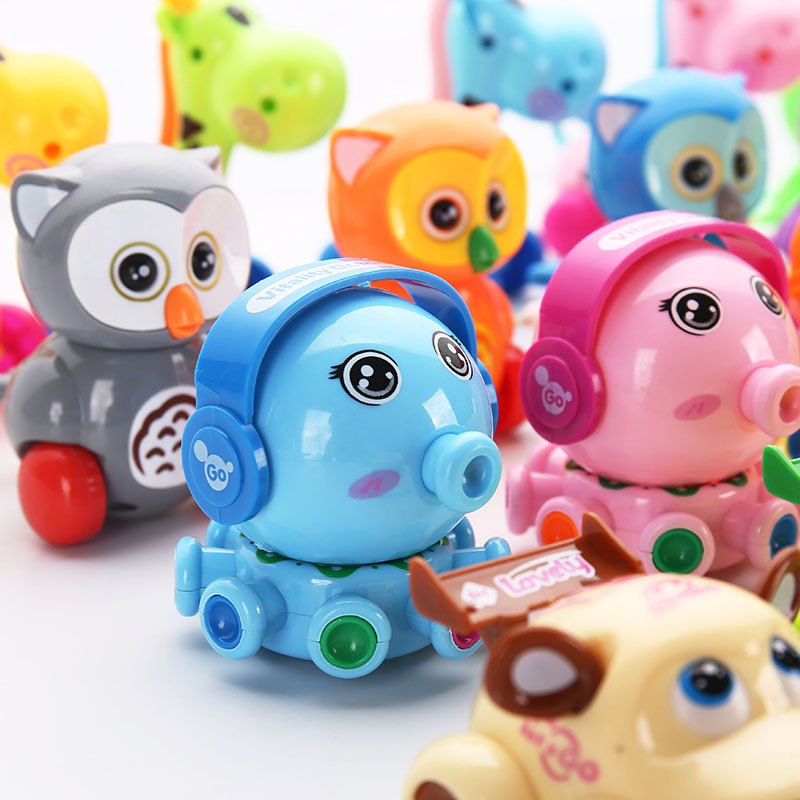 Baby Learn to Crawl Toys Wind-up Toy Wholesale Small Animal Nostalgic Gift Night Market Stall Supply Wholesale