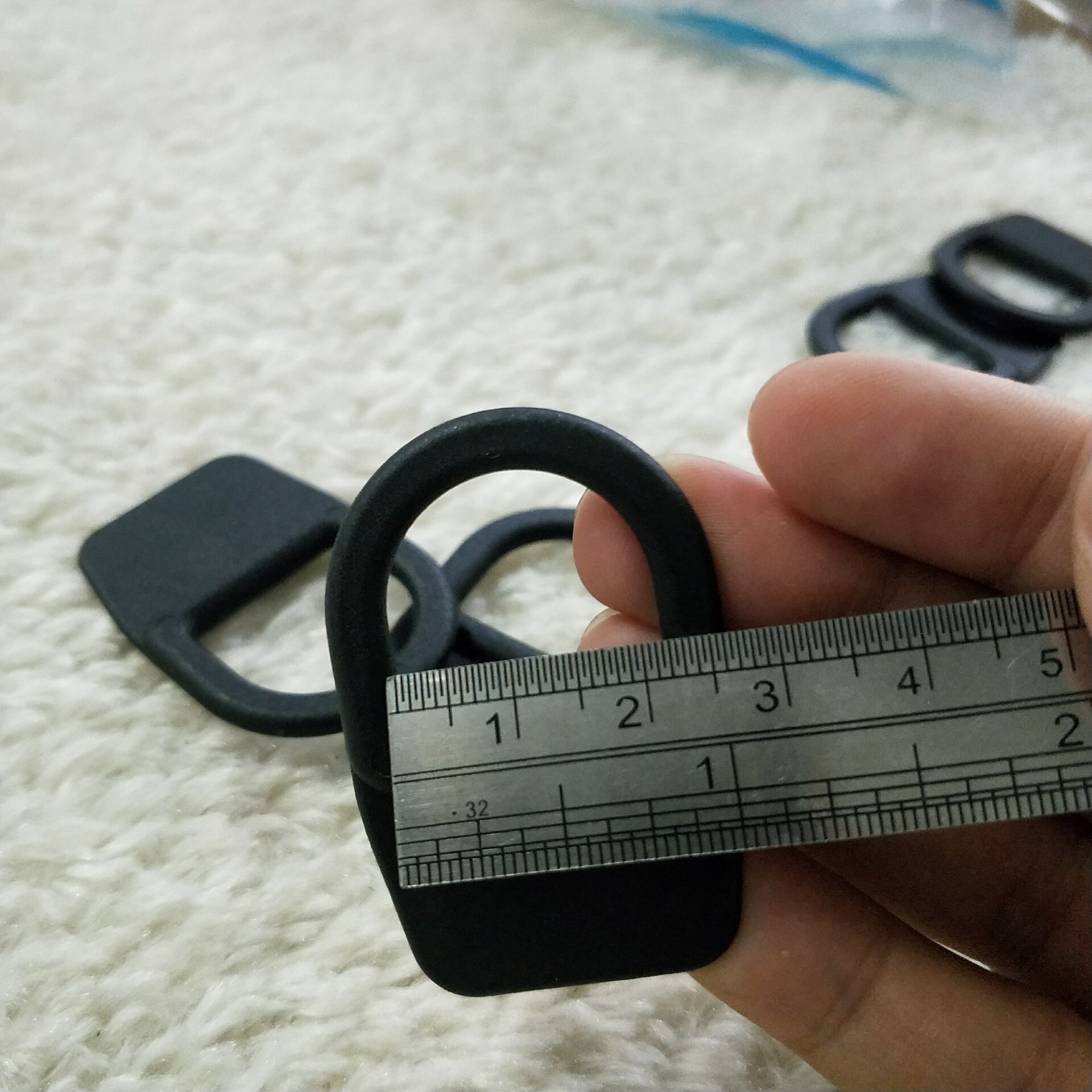 工厂价批发 车线松紧调节d扣 帽子车缝d环扣 口扣