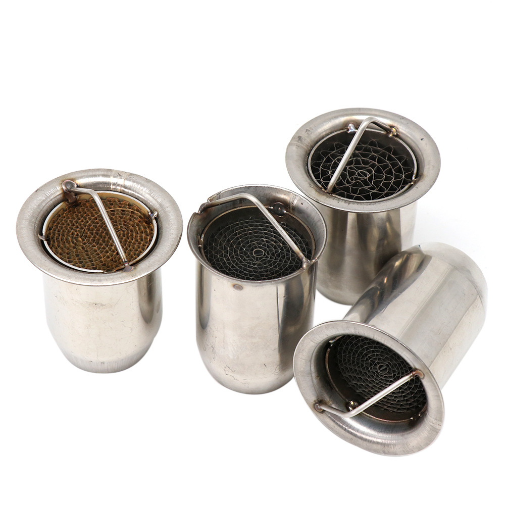 摩托车排气管真触媒 51mm口径降音塞 60mm不锈钢回压消音塞消声器