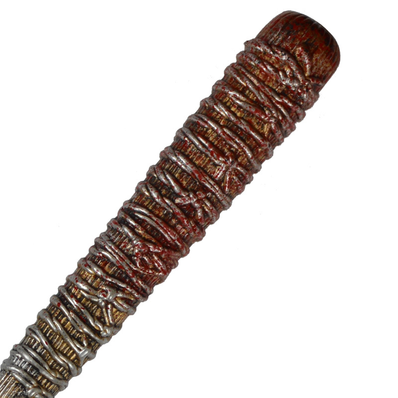 亚马逊热销万圣节血腥道具逼真带血棒球棒影视化道具跨境货源批发