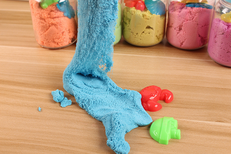 手机支架瓶太空棉花沙棉花拉力棉花沙魔力太空彩沙