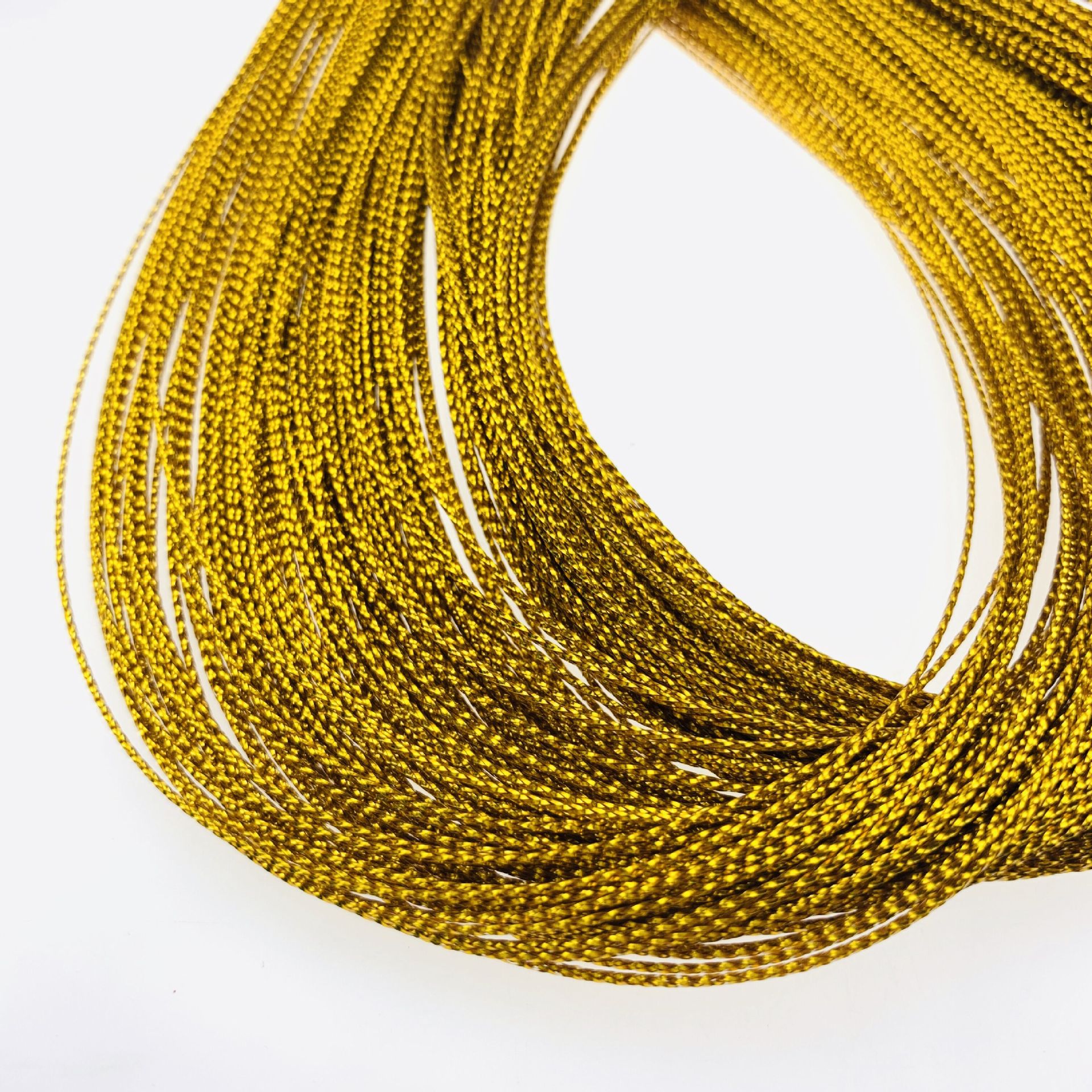 8股金银丝股线diy手链线圈缠绕线编织红绳首饰金丝线无弹力吊牌线